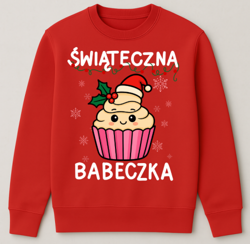 Czerwona świąteczna bluza - świąteczna babeczka.png