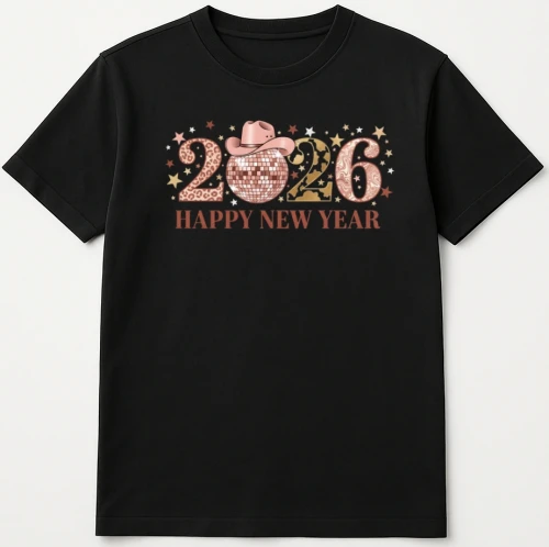 koszulka sylwestrowa na nowy rok , happy new year 2026 kula.webp