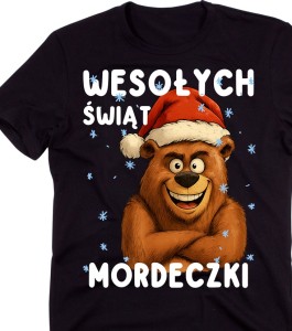 Fajna świąteczna koszulka WESOŁYCH ŚWIĄT.jpg