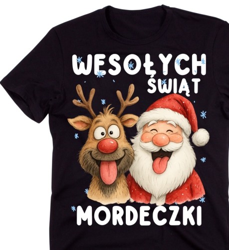 Fajna świąteczna koszulka świąteczna na Mikołajki NA PREZENT.jpg