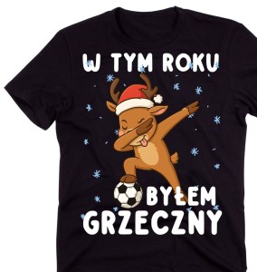 FAJNA KOSZULKA DLA SYNA PIŁKARZA NA ŚWIĘTA