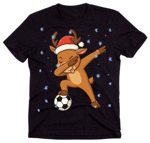 Koszulka dla syna piłkarza na święta z reniferem - RENIFER99