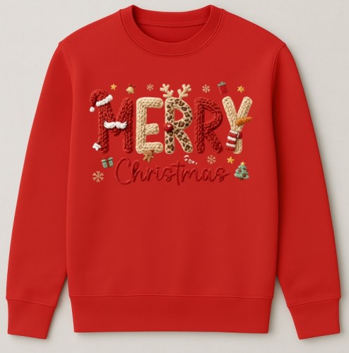 ŚWIĄTECZNA CZERWONA BLUZA MERRY CHRISTMAS .jpg