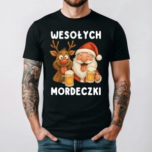fajna koszulką świąteczna na prezent - WESOŁYCH MORDECZKI.jpg