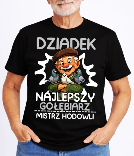 KOSZULKA DLA DZIADKA DZIADEK NAJLEPSZY GOŁEBIARZ.webp