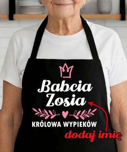 fartuch dla babci babcia królowa wypieków.webp