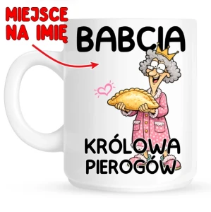 KUBEK DLA BABCI KRÓLOWA PIEROGÓW.webp