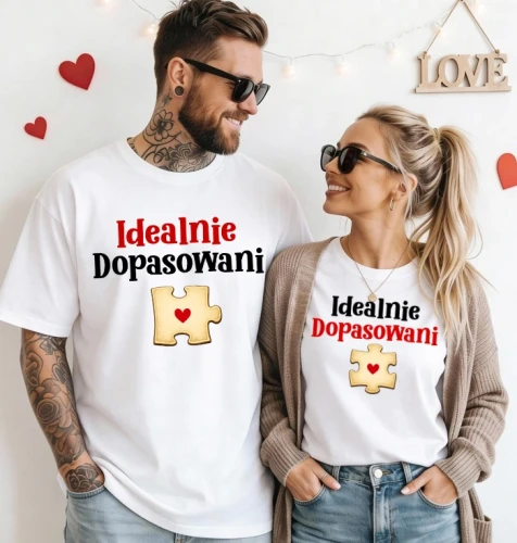 koszulki dla par na walentynki idealnie dopasowani z puzlami.webp