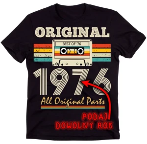 KOSZULKA NA PREZENT Z ROCZNIKIEM ''ORIGINAL'' A4