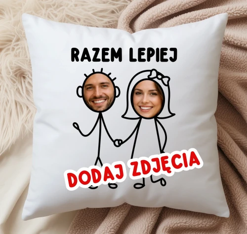 Poduszka na walentynki dla dziewczyny ze zdjęciami .webp