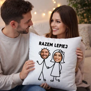 Poduszka dla dziewczyny na walentynki ze zdjęciami .webp