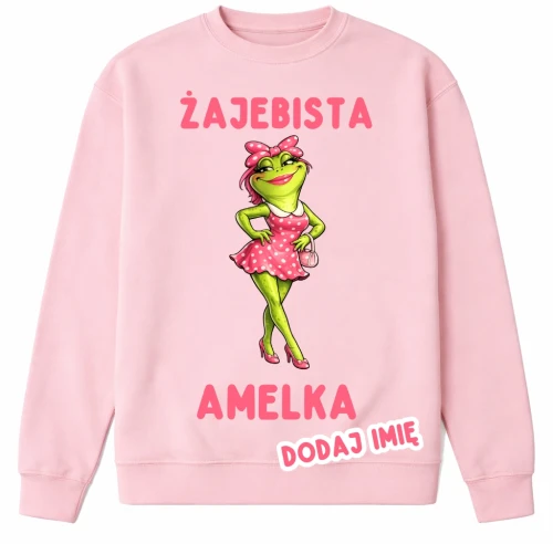 BLUZA DAMSKA Z SERCEM - kolor Buttercream