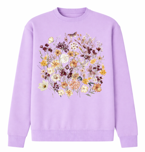 Bluza damska w kwiaty - wzór kwiaty104