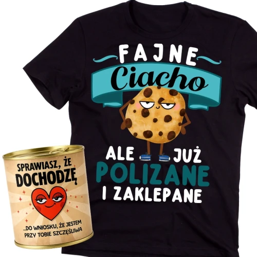 Koszulka dla chłopaka na walentynki -FAJNE CIACHO.webp