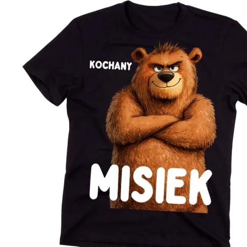 Śmieszna męska koszulka - KOCHANY MIESIEK