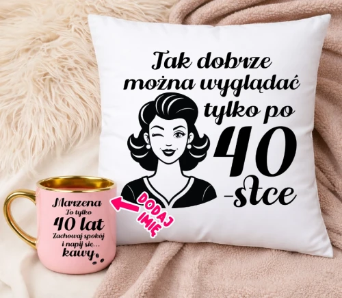 Prezent na 40 urodziny dla koleżanki - tak dobrze można wyglądać tylko po 40