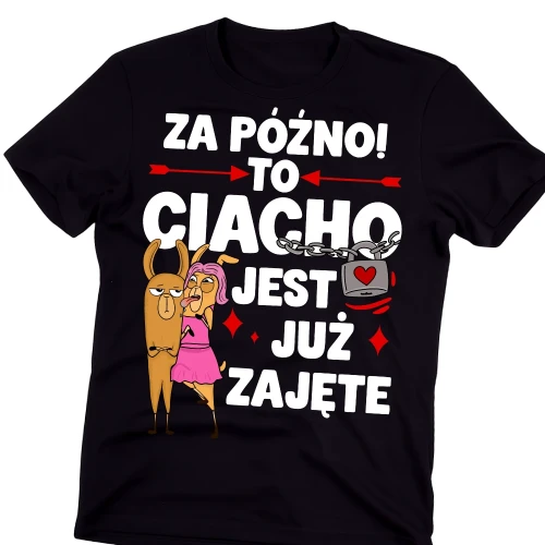 Męska koszulka na prezent dla chłopaka - najlepsze ciacho.webp