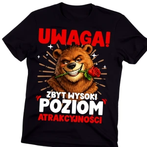 Męska koszulka na prezent NA WALENTYNKI 