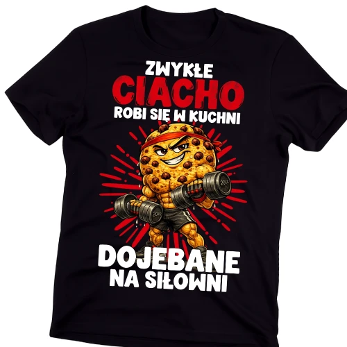 Męska koszulka na prezent dla chłopaka chodzącego na siłownie.webp