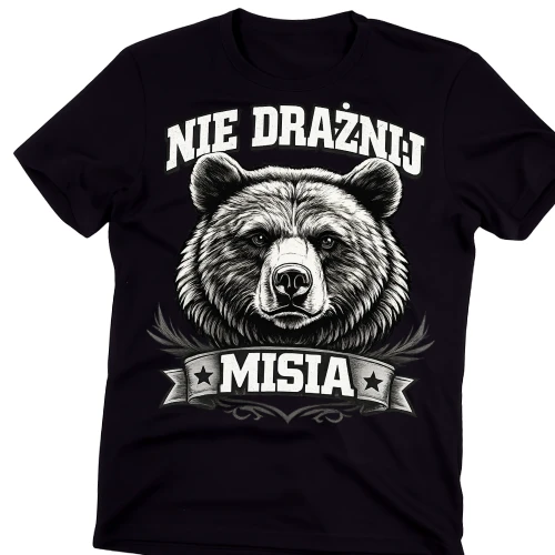Męska koszulka na prezent - NIE DRAŻNIJ.webp