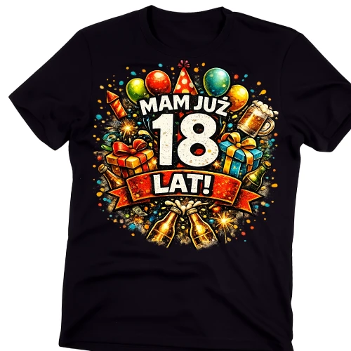 KOSZULKA NA 18 URODZINY NA PREZENT.webp