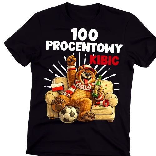 Koszulka dla kibica - 100 % KIBIC.webp