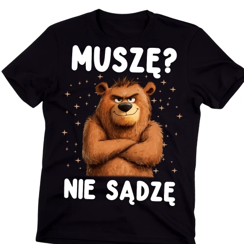 Męska Koszulka dla wyluzowanego faceta
