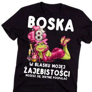 Damska koszulka na prezent na 18 urodziny