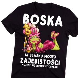 Damska koszulka na prezent na 50 urodziny