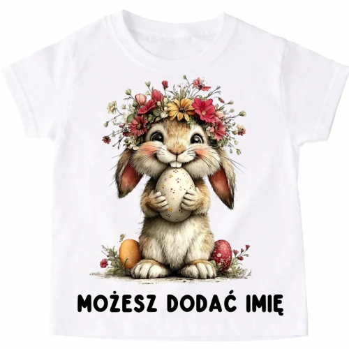 Koszulka z zajączkiem na Wielkanoc .webp