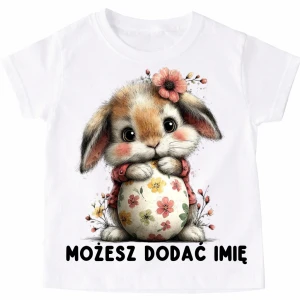 Koszulka z zajączkiem na Wielkanoc - wzór zajączek4