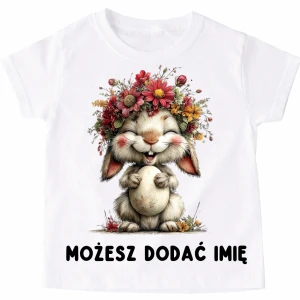 Koszulka z zajączkiem na Wielkanoc - wzór zajączek7