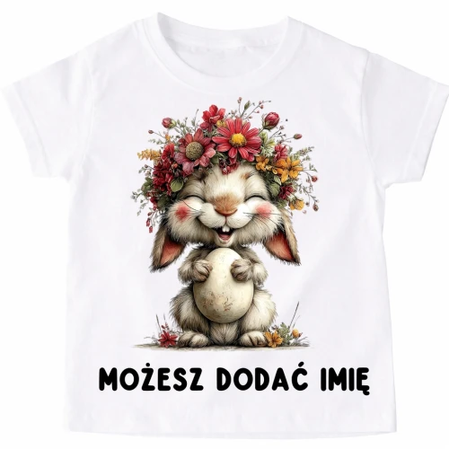 Koszulka z zajączkiem na Wielkanoc .webp
