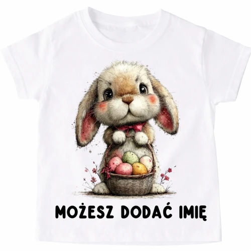 Koszulka z zajączkiem na Wielkanoc .webp