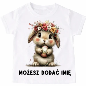 Koszulka z zajączkiem na Wielkanoc - wzór zajączek13