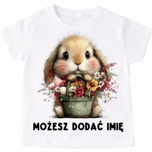 Koszulka z zajączkiem na Wielkanoc .webp