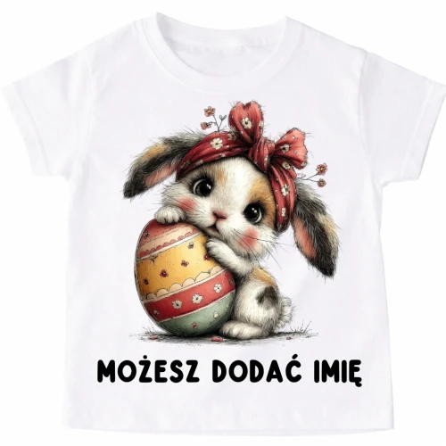 Koszulka z zajączkiem na Wielkanoc .webp