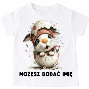 Koszulka z zajączkiem na Wielkanoc - wzór zajączek23