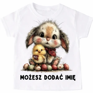 Koszulka z zajączkiem na Wielkanoc .webp
