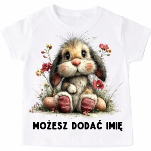 Koszulka z zajączkiem na Wielkanoc - wzór zajączek33