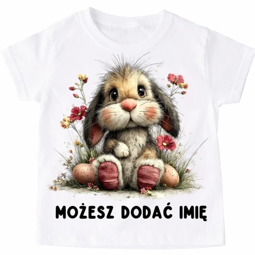 Koszulka z zajączkiem na Wielkanoc .webp