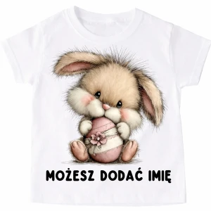 Koszulka z zajączkiem na Wielkanoc - wzór zając36