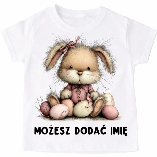 Koszulka z zajączkiem na Wielkanoc .webp
