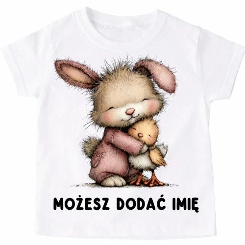 Koszulka z zajączkiem na Wielkanoc .webp
