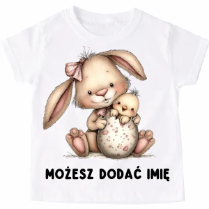 Koszulka z zajączkiem na Wielkanoc - wzór króliczek26