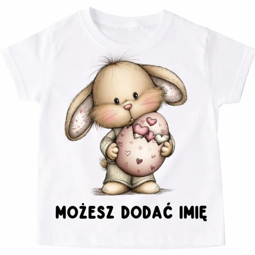 Koszulka z zajączkiem na Wielkanoc .webp