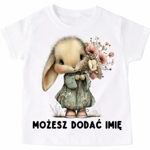 Koszulka z zajączkiem na Wielkanoc - wzór zajączek2