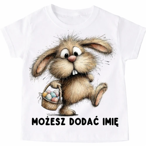 Koszulka z zajączkiem na Wielkanoc .webp