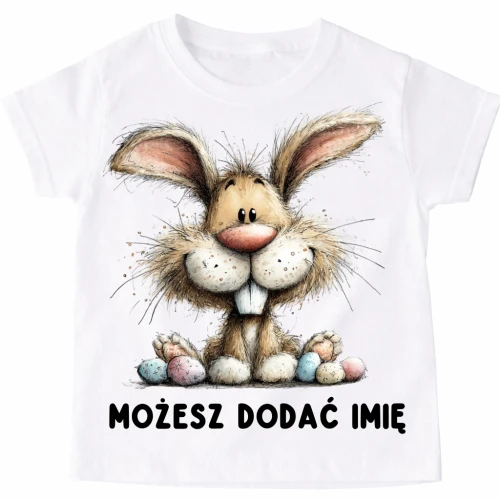 Koszulka z zajączkiem na Wielkanoc .webp