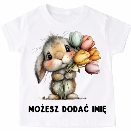 Koszulka z zajączkiem na Wielkanoc .webp